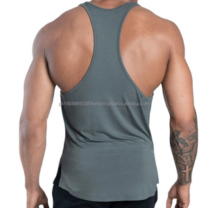 เสื้อกล้ามผู้ชายแห้งเร็ว ผลิตจากโรงงาน สวมใส่สบาย ไซส์สั่งทำได้ ราคาดีที่สุด ผ้าฝ้าย พิมพ์ลาย สำหรับวิ่ง ขายส่ง - Product Image 2