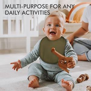 Babero Ajustable para Bebé, 95% Bambú, 5% Elastano, para Niños y Niñas - Product Image 5