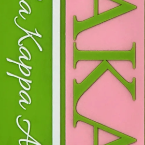 Luggage Tag Pink Green & White PVC Travel Bag Tag with AKA Logo ID Address Card <b>Holder</b> Suitcase Travel Accessory - Product Image 5