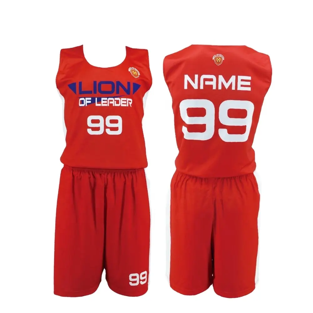 Basketball Custom Sublimation Basketball Uniforms Jerseys Set Training Uniform