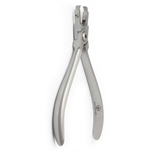 Alicates Ortodonciales Manuales Crown Rectos y Curvos de 14 cm, Acero Inoxidable de Alta Calidad, Punta Serrada, Instrumentos Dentales Clase II - Product Image 4