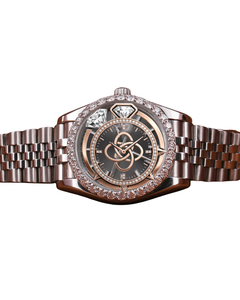 Luxury <b>Automatic</b> Moissanite Diamond Watch Men Full VVS Stone Stainless Steel Watch - Product Image 1