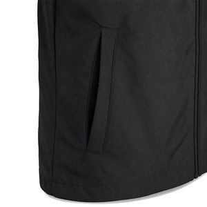 Gilet sans manches pour homme en laine, personnalisable, confortable, respirant, teint en pièce, séchage rapide, décontracté, à carreaux, col montant, avec poches, idéal pour l'été - Product Image 6