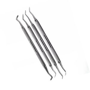 Spatule à <span class=keywords><strong>ciment</strong></span> Hollenback Carver pour modelage de cire, ensemble de 4 outils dentaires en acier inoxydable, certification CE, poignée ergonomique, garantie 1 an - Product Image 6