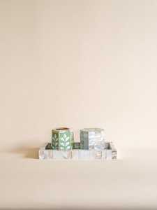 PearlELan mop inlay Bakhoor Set Premium Iridescent Shell Burner & <b>Incense</b> <b>Holder</b> for Sophisticated Home Decor - Product Image 3