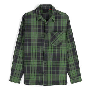 Diseño de logotipo personalizado, camisas de franela para hombre al por mayor, hechas de material 100% algodón, camisa para hombre a bajo precio - Product Image 1