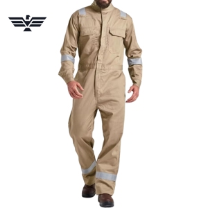 Overol de Trabajo Unisex Personalizado de Nailon FR Reflectante e Impermeable, Resistente a las Llamas, de Alta Visibilidad, Protección Industrial, OEM - Product Image 3