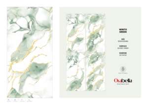 กระเบื้องพอร์ซเลนผิวมันเงาขนาด 24x48 นิ้ว คุณภาพพรีเมียม ผิวขัดเงาทันสมัย สำหรับตกแต่งผนังและพื้น - Product Image 3