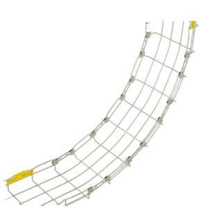 Bestray Courroie de câblage verticale intérieure à 90 degrés, grand rayon, en Inox 304, design perforé, approvisionnement direct usine - Product Image 2