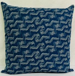 Funda de cojín estampada de algodón orgánico de alta calidad, funda de almohada sostenible para sofá, de exportador de la India a precio mayorista. - Product Image 2