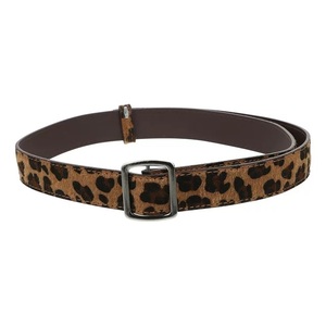 เข็มขัดหนังวัวแท้ลายพิมพ์สัตว์  งานแฮนด์เมดสไตล์ตะวันตก หัวเข็มขัดโลหะ  ทนทาน เป็นมิตรกับสิ่งแวดล้อม - Product Image 1