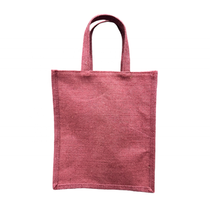 Wonderf Design personnalisé Jute sac fourre-tout pour dames à la mode lettre imprimé Vietnam coton poignée été plage Shopping en gros - Product Image 3