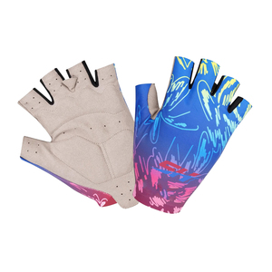 Advanced Cycling Gloves Silicon Printing Grip Half <b>Finger</b> Mountain <b>Bike</b> Mitts Comfortable Fit Outdoor Sports Gear Cycling Gloves - Product Image 1