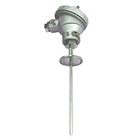 Sonde de température PT100 RTD industrielle haute précision en acier inoxydable pour l'automatisation et le contrôle des processus