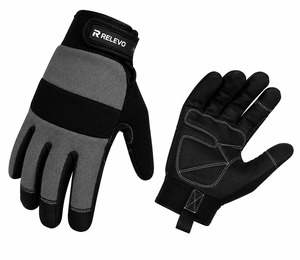 Gants de soudage et de travail professionnels, anti-chaleur, antidérapants, paume double renforcée, gants rembourrés - Product Image 5