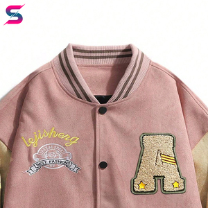 Chaquetas Letterman para Hombre de Primera Calidad, Servicio OEM ODM 2026, Último Estilo, Buen Proveedor con Impresión de Logotipo Propio - Product Image 3