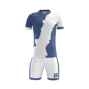 Conjunto Deportivo de Fútbol para Hombre con Estampado Sublimado, Uniforme de Entrenamiento con Nombres y Números del Equipo, Camiseta y Pantalones Cortos - Product Image 2