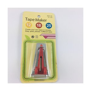 DS-LS-12018 HOT SALE MADE IN TAIWAN QUILTING ACCESSORIES BIAS TAPE MAKER 18MM - Product Image 1
