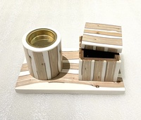 Ensemble de Bakhoor en bois de santal et résine, fait main, écologique, tendance 2026, pour la décoration de la maison, porte-encens Oud, brûleur Mubkhar, Ramadan Kareem