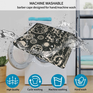 Cape de Coiffure pour Enfants – Qualité Supérieure, Tissu Léger et Imperméable, Utilisation en Salon, Design Couleurs Uniques – Fournisseur 2026 - Product Image 6