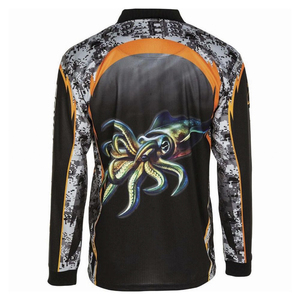 Camiseta de Pesca Sublimada Premium con Logotipo Personalizado, Camisa de Alto Rendimiento para Actividades al Aire Libre - Product Image 2