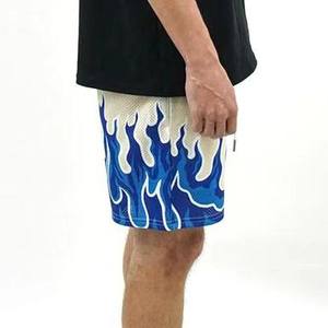 Pantalones Cortos de Malla con Estampado de Llamas para Hombre 2026, Personalizados, de Secado Rápido, para Gimnasio, Playa, Deportes, Natación, Verano - Product Image 5
