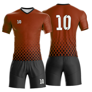 Camisetas de Fútbol Personalizadas por Sublimación para Hombre y Jóvenes, Uniformes Transpirables con Cuello Redondo en Tallas Personalizadas, 100% Poliéster, Colores y Logotipos Personalizados - Product Image 4