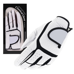 Latest Design Camouflage Breathable Non-Slip Hook Loop Closure Genuine Leather Golf <b>Gloves</b> for Cycling Sports - Product Image 6