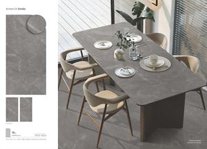 USA Supply Grande dalle de porcelaine texture marbre 1600x3200mm Moderne Europe Carreaux de chambre d'intérieur Comptoir Table Look lumineux - Product Image 2