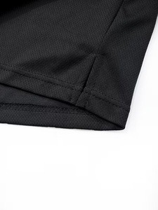 Wholesale Price Mesh Shorts Men's <b>Black</b> Quick Dry Bermuda Shorts Elastic Waist Solid Color Casual Polyester Sport Shorts - Product Image 3