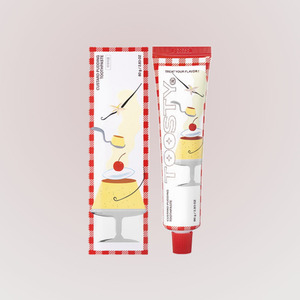 Pasta de dientes con flúor coreana K-Beauty Tuseuti Custard Pudding, 80g, 1 unidad, hecha en Corea, tamaño regular - Product Image 3