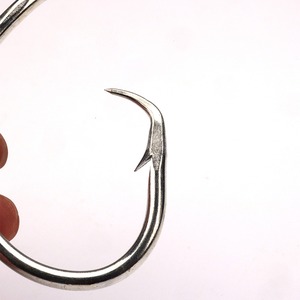 [Yooseung Industrial] Tuna Fishhook Heavy Duty Forged Stainless Steel Offset Sharp Barbed Saltwater Big <b>Game</b> Circle <b>Hook</b> - Product Image 2