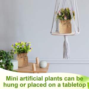 Florero de Yute Natural Hecho a Mano – Portaflores Decorativo Sostenible para Decoración de Interiores y Hogar - Product Image 4