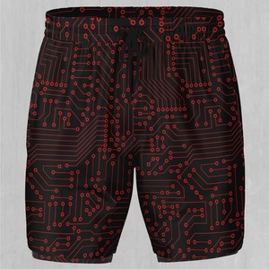 OEM ODM Vintage Casual Men Shorts New Custom Made Dry Fit Sublimation Shorts Low MOQ In Stock - Product Image 3