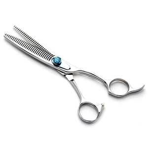 Professional Stainless Steel Thinning Scissors for Hair Salon Supplies Sharp Blade Barber <b>Shears</b> Hair Thinning Scissors - Product Image 1