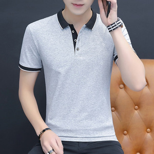 Camiseta Polo con Logotipo Personalizado OEM, Nueva Camiseta Holgada con Cuello Solapa para Parejas, Camiseta Casual de Manga Corta para Hombre - Product Image 2
