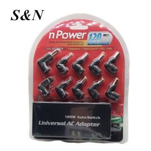 Universal AC <b>Adapter</b> 120W Auto <b>Switch</b> Power Plug Converter for International Travel Use - Product Image 1