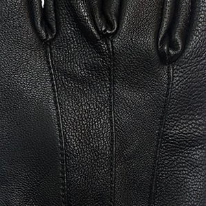 Gants en cuir noir pour femmes, en peau de mouton véritable, poignet élastique, doigts entièrement flexibles, nouvelle mode, gants d'hiver pour femmes, vente en gros - Product Image 6