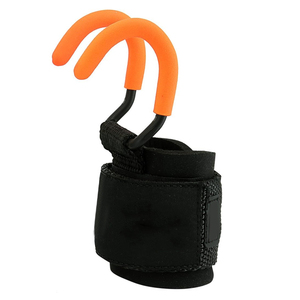<b>Weight</b> <b>Lifting</b> Rod Hook Anti-Slip Heavy Duty Wrist Wrap Power <b>Weight</b> <b>Lifting</b> Training Gym Grips Straps <b>Set</b> - Product Image 2