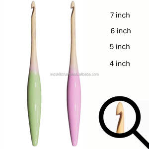 Gancho de ganchillo ergonómico de madera de lujo Agarre suave, Punta ultra suave y rango de tamaño completo Calidad escalable construida para minoristas globales - Product Image 4