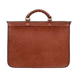 Porte-documents pour ordinateur portable en cuir de vachette véritable, faits main, durables, écologiques et personnalisables, pour les voyages, porte-documents pour ordinateur portable haut de gamme - Product Image 1