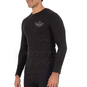 Vêtements professionnels, chemises thermiques en tricot, coutures de qualité supérieure, toucher doux, respirant, séchage rapide, polyester/coton, qualité d'exportation - Product Image 2