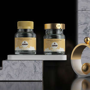 Bouteille en verre de qualité alimentaire scellée sous vide pour l'emballage de miel, de sauce et de pouding pour nids d'oiseaux, 75 ml, haute qualité, vente en gros - Product Image 3