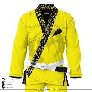 ชุดยิวยิตสู BJJ แบบมีโลโก้สั่งทำพิเศษ ซับในแบบ Sublimated ผ้าทอ Pearl Weave ผ้าฝ้าย 100% สำหรับยูนิเซ็กซ์ ชุดยิวยิตสูระดับมืออาชีพ ขายส่ง - Product Image 6