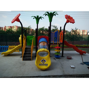 2026 <b>Outdoor</b> <b>Kids</b> Playground Equipment Plastic Slide <b>Climbing</b> <b>Frame</b> Garden Playset Modern Design India Made - Product Image 1