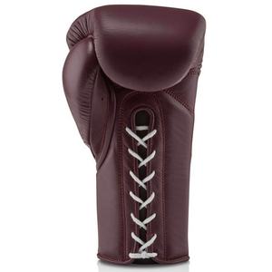 Guantes de boxeo con Logo personalizado impreso, guantes de cuero profesional para entrenamiento y lucha - Product Image 2