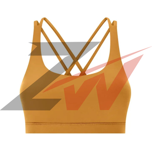 Sujetador Deportivo Acolchado con Espalda Cruzada para Mujer, Directo de Fábrica, Absorbe la Humedad, para Fitness al Aire Libre y Yoga, Fabricante OEM - Product Image 6