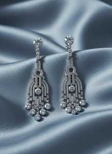 <b>Chandelier</b> Bridal Drops Long Pave Cascade Wedding Earrings Cubic Zirconia Jewelry Party Handmade Bulk Product - Product Image 6