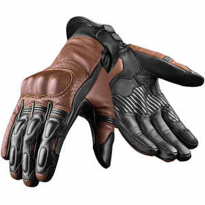 Comfortable Motorbike Gloves Custom Pakistan Professional Made Protection Motorbike Gloves For Sale - Product Image 3