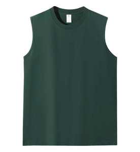 Débardeur de sport en coton pour homme, sans manches, pour la musculation, la course à pied, la gym, avec logo personnalisé - Product Image 3